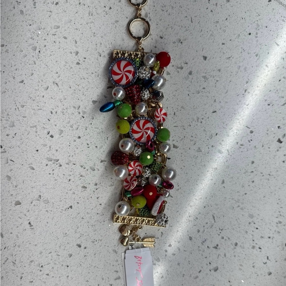 Betsey Johnson Candy Swirl Charm Bracelet - Picture 2 of 3